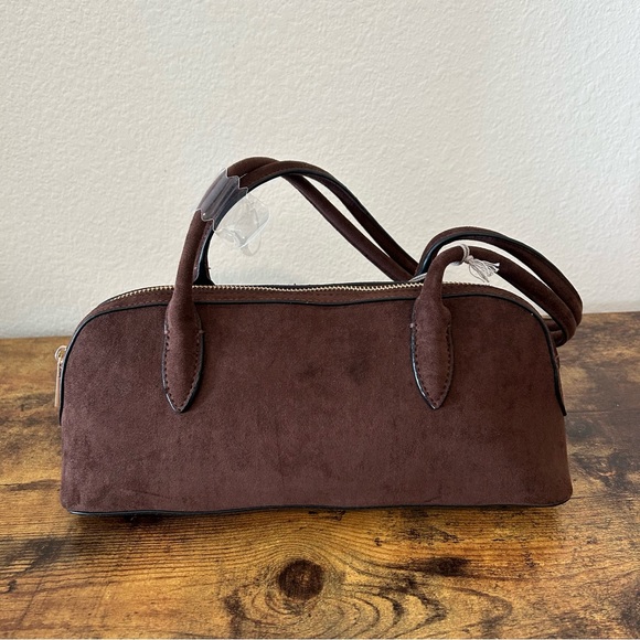 NWT A New Day Brown Suede New day Women's Bag - Picture 2 of 2